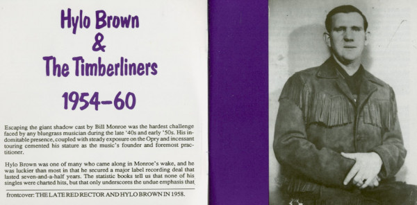 Hylo Brown & The Timberliners 1954-1960 (2-CD)
