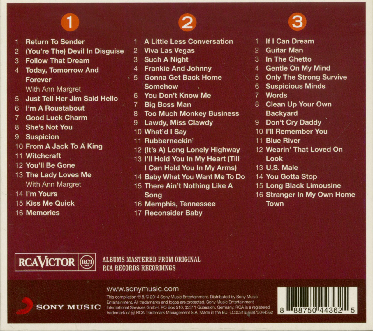 Presley, Elvis - The Real...Elvis Presley - 60s Collection (3-CD)