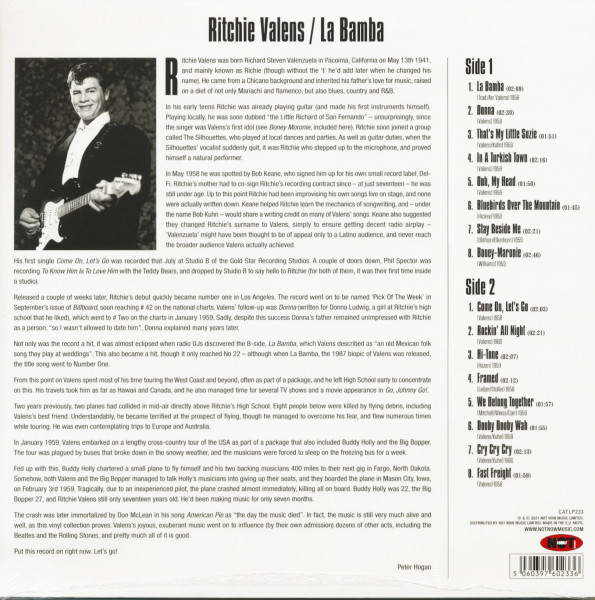 La Bamba (LP, 180g Vinyl)