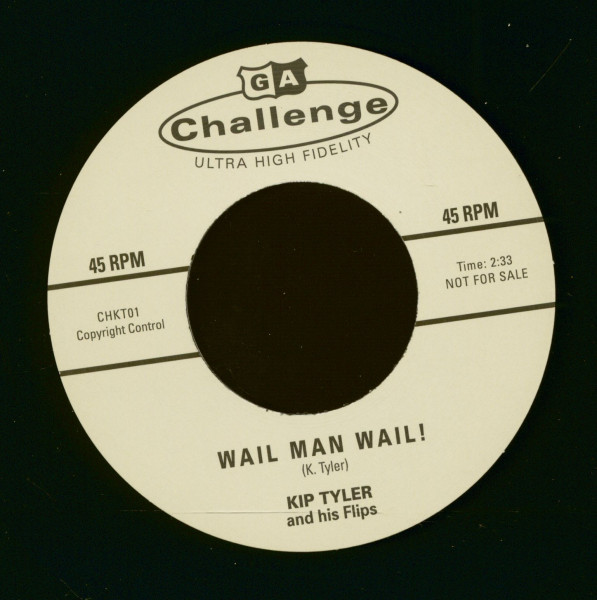 Nothin' But Tough - Wail Man Wail (7inch, 45rpm, PS, BC)