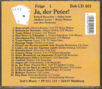Vorschau: 4 Asse Folge 1 - Ja, der Peter! 1936-1939 (CD) Vorschau: 4 Asse Folge 1 - Ja, der Peter! 1936-1939 (CD)
