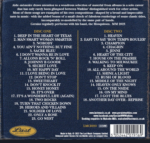 Aide Memoire (2-CD)