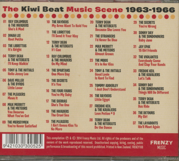What Did You Do In The Beat Era Daddy - The Kiwi Beat Music Scene 1963-66(CD)