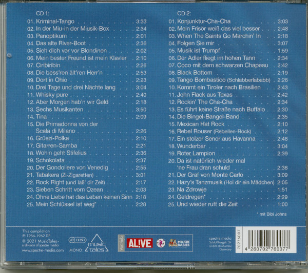 Kriminal-Tango - 50 große Erfolge (2-CD)
