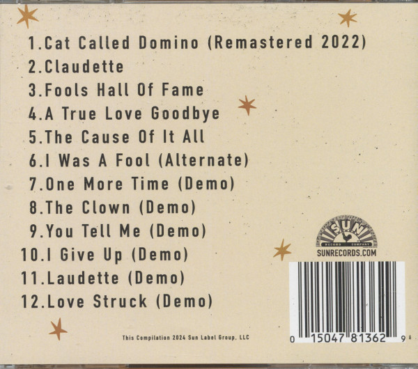 A Cat Called Domino - Rare Cuts from Roy Orbison (CD)