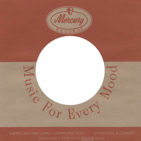 (10) Mercury 2, USA - 45rpm record sleeve - 7inch Single Cover