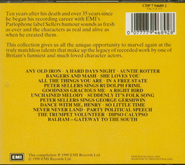 The Peter Sellers Collection (CD)