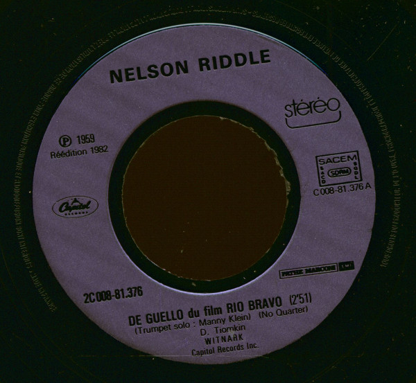 Rio Bravo (De Guello) - Route 66 (7inch, 45rpm)
