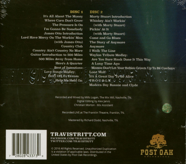 A Man And His Guitar - Live From The Franklin Theatre (2-CD)