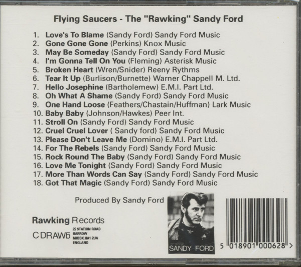 The Rawking Sandy Ford (CD)