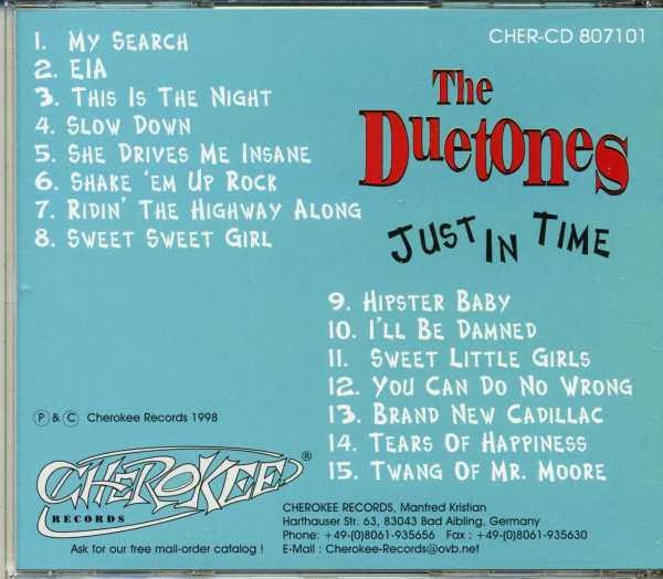 Just In Time (CD)