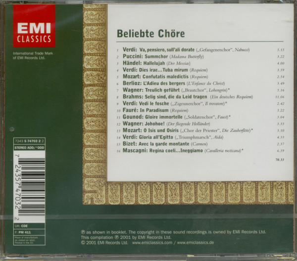 3. Bild von Various: Beliebte Chöre