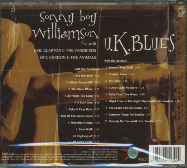 U.K. Blues (CD, Cut-Out)