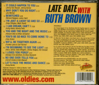 Vorschau: Late Date With Ruth Brown (CD) Vorschau: Late Date With Ruth Brown (CD)