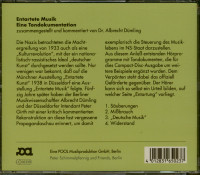 Vorschau: Entartete Musik (4-CD) Vorschau: Entartete Musik (4-CD)
