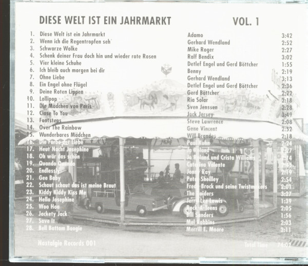 Diese Welt ist ein Jahrmarkt VOL 1 (CD)