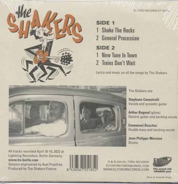 Shake The Rocks (7inch, 45rpm, EP)