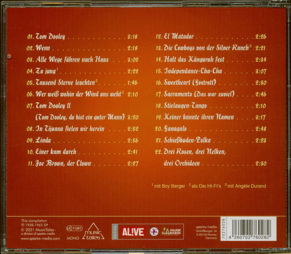 Tom Dooley - Schlager-Raritäten (CD)