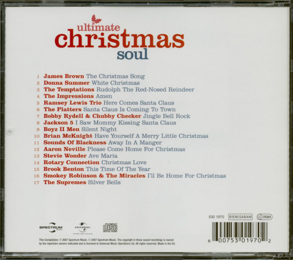 Ultimate Soul Christmas (CD)
