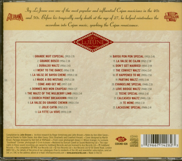 Cajun's Greatest - The Definitive Collection (CD)