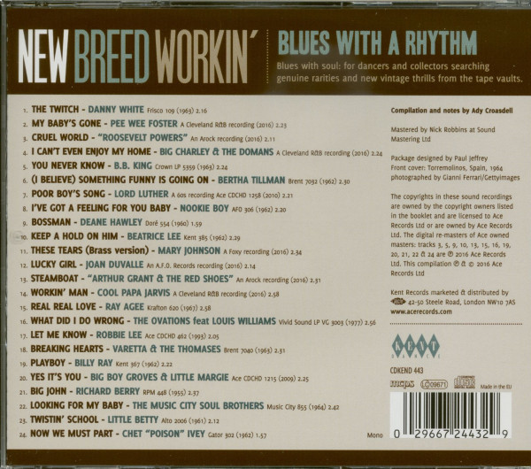 New Breed Workin' - Blues With A Rhythm (CD)
