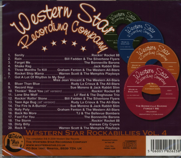 Western Star Rockabillies Vol.4 (CD)