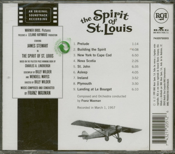 The Spirit Of St. Louis (CD)