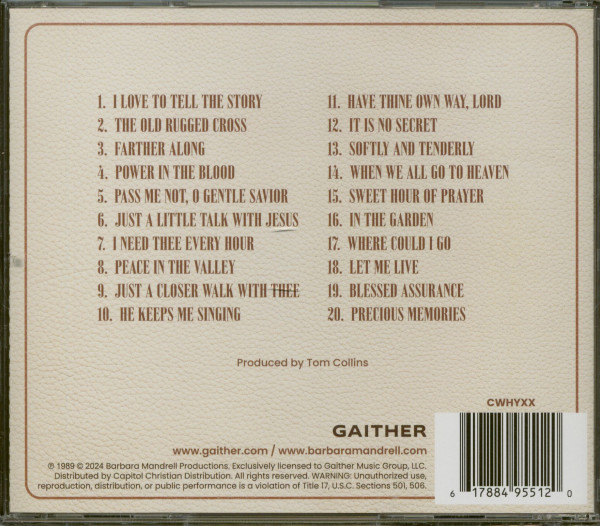 Precious Memories (CD)