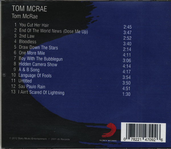 Tom McRae (CD)
