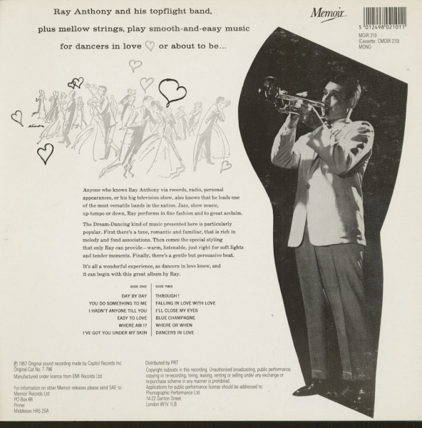 Plays For Dancers In Love (LP)