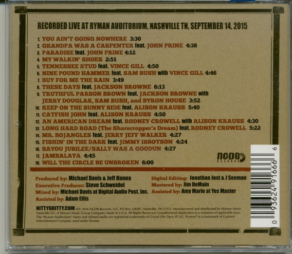 Circlin' Back-Celebrating 50 Years (CD)