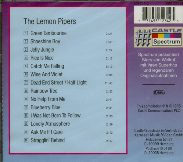 The Lemon Pipers (CD)