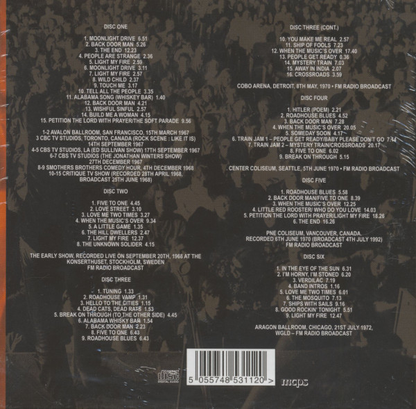 Break On Through Live 1967-1972 (6-CD Box)