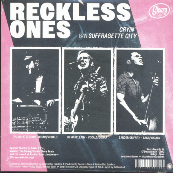 Cryin / Suffragette City (7inch, 45rpm)