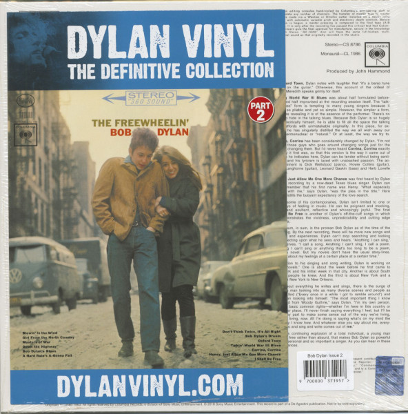 The Freewheelin' Bob Dylan (LP, 180g Vinyl)