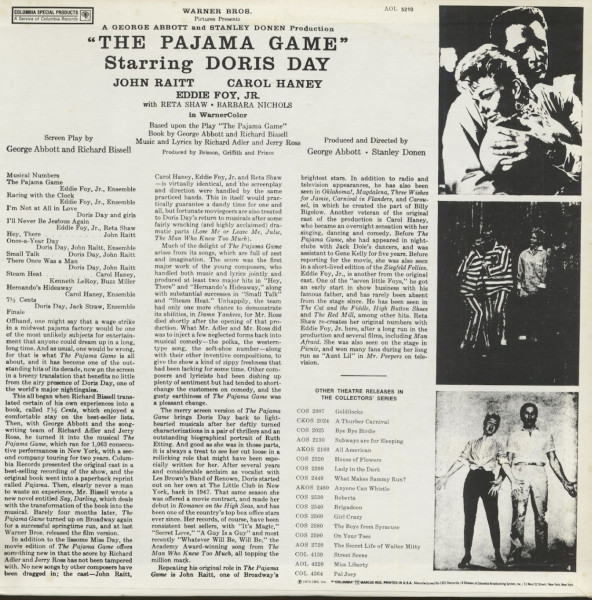 The Pajama Game - Collectors' Series (LP)
