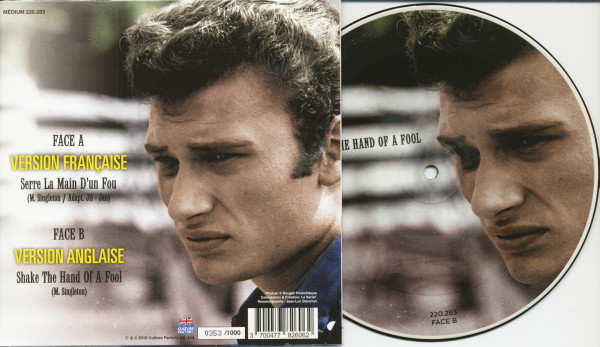 Shake The Hand Of A Fool (7inch, 45rpm, PS, SC, Ltd. Picture Disc)