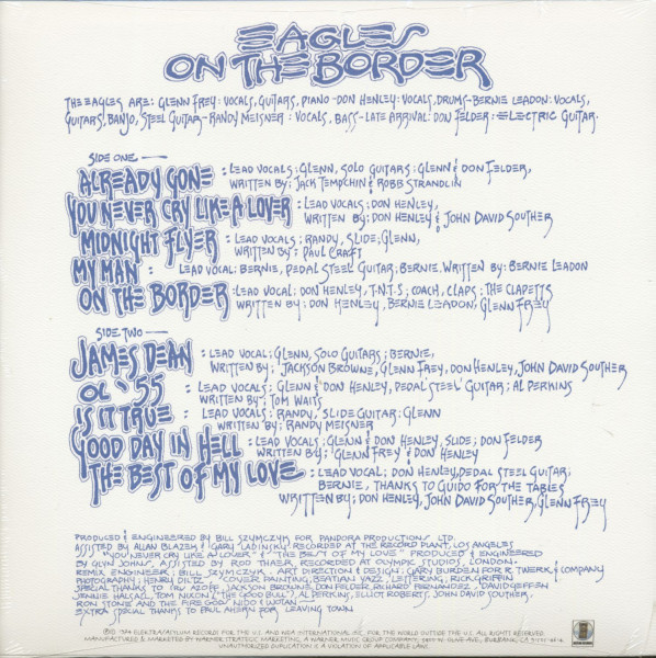 On The Border (LP, 180g Vinyl)