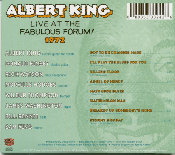 Live At The Fabulous Forum 1972