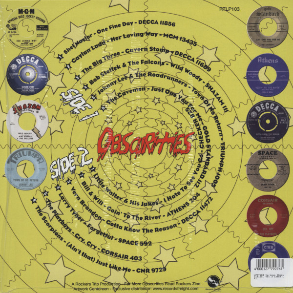 Obscurities, Vol.3 (25cm LP)
