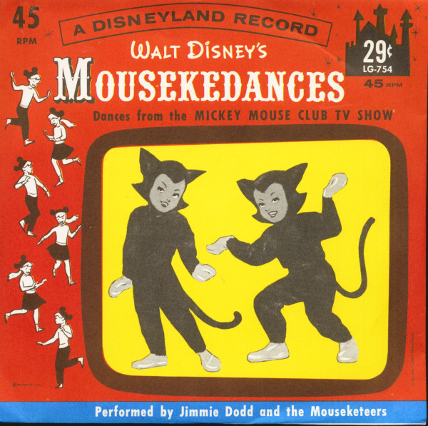 Mousekedances From Walt Disney's Mickey Mouse Club TV Show (7inch, 45rpm, PS) Mousekedances From Walt Disney's Mickey Mouse Club TV Show (7inch, 45rpm, PS)