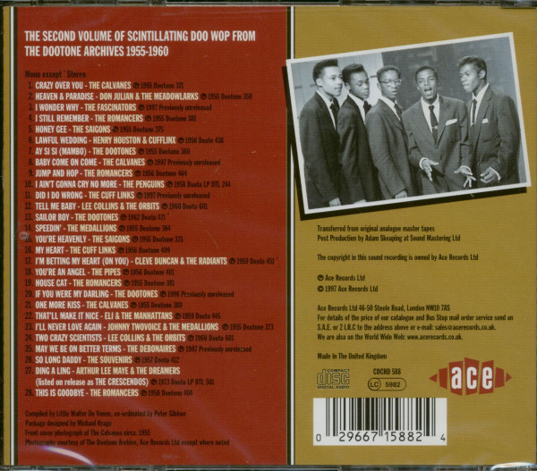 Dootone Doo Wop Vol.2 (CD)