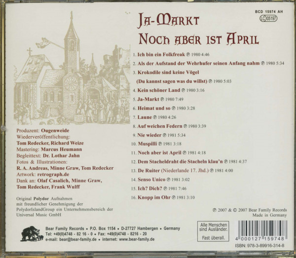 4. Bild von OUGENWEIDE: Ja-Markt - Noch aber ist April