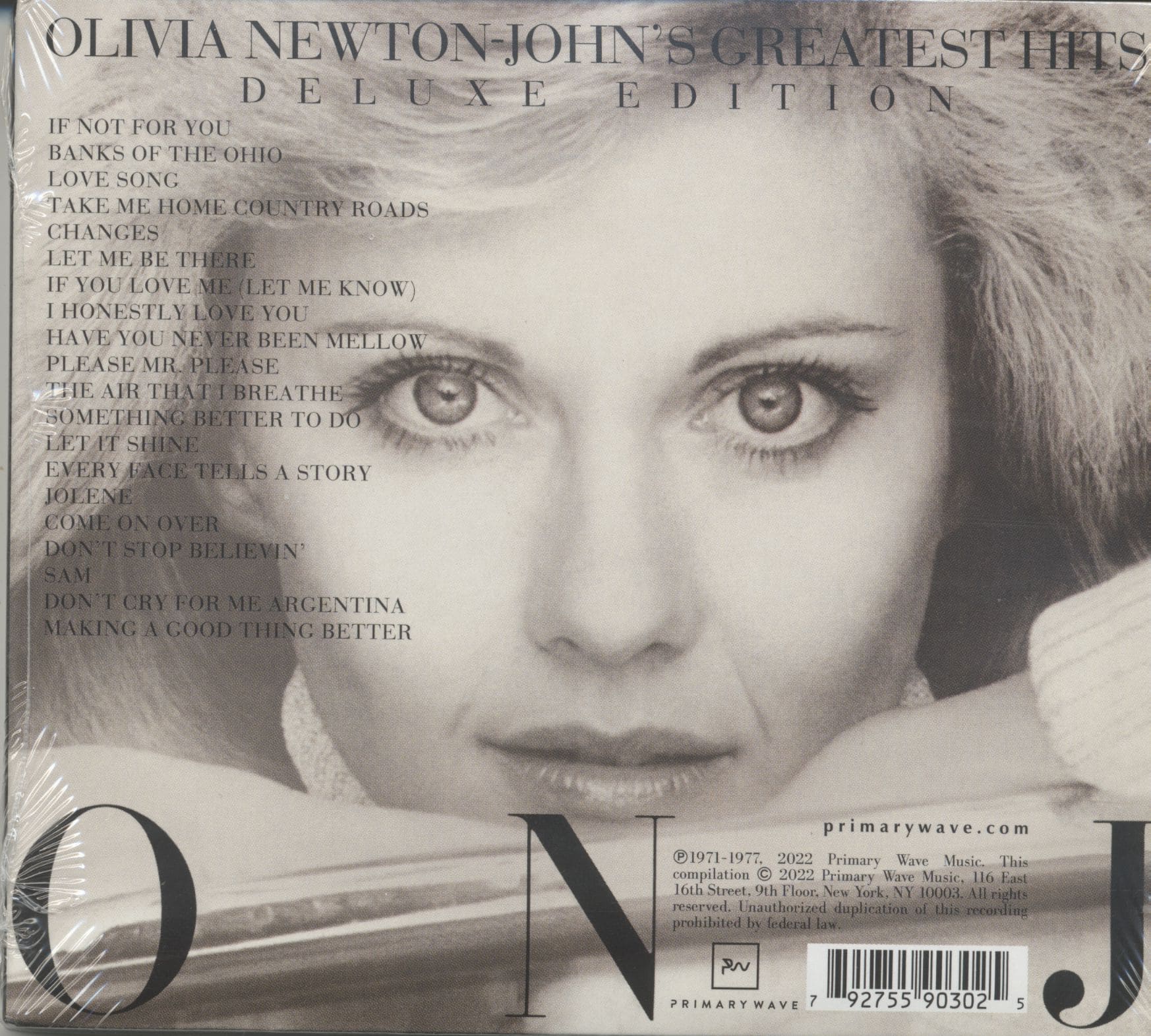 Olivia Newton John Cd Olivia Newton Johns Greatest Hits Cd Deluxe