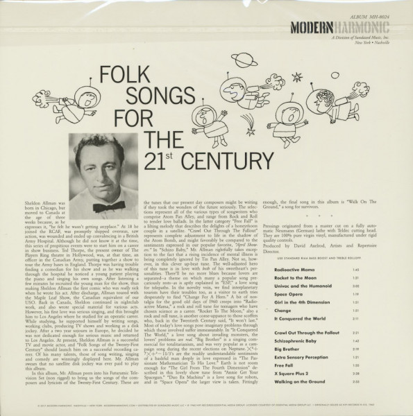 Folk Songs For The 21st Century (LP)