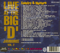 Vorschau: Live At The Big D Jamboree Vol.1 - Country & Western (CD) Vorschau: Live At The Big D Jamboree Vol.1 - Country & Western (CD)