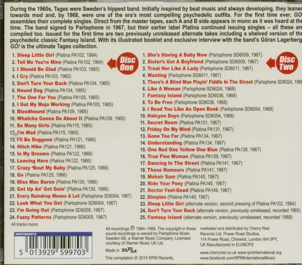 Go! The Complete Singles (2-CD)