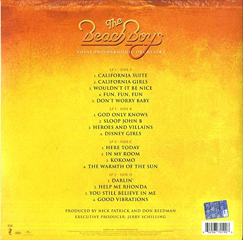 The Beach Boys & The Royal Philharmonic Orchestra (2-LP 180g Vinyl)