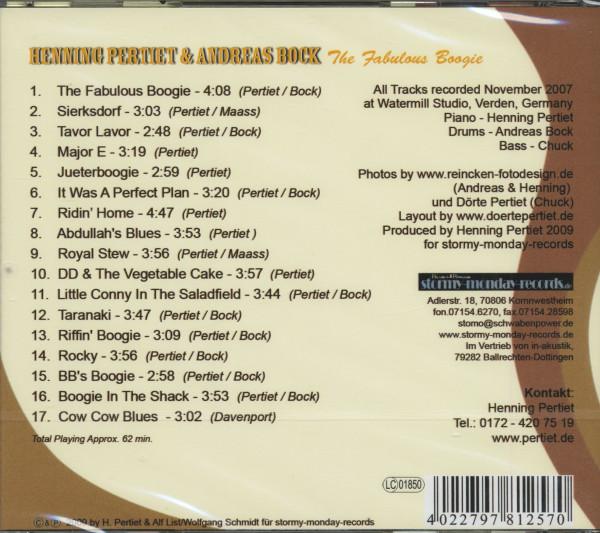 The Fabulous Boogie (CD)