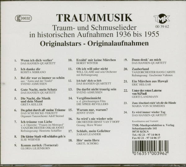 Traummusik Vol.1 (CD)